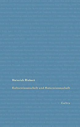 E-Book (epub) Kulturwissenschaft und Naturwissenschaft von Heinrich Rickert