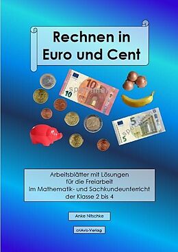 Kartonierter Einband Rechnen in Euro und Cent von Anke Nitschke
