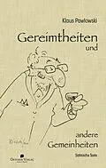 E-Book (epub) Gereimtheiten und andere Gemeinheiten von Klaus Pawlowski