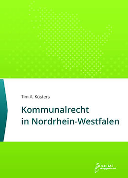 Kartonierter Einband Kommunalrecht in Nordrhein-Westfalen von 