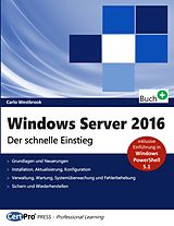 E-Book (epub) Windows Server 2016 von Carlo Westbrook