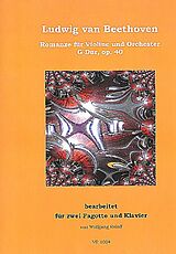 Ludwig van Beethoven Notenblätter Romanze G-Dur op.40 für Violine und Orchester