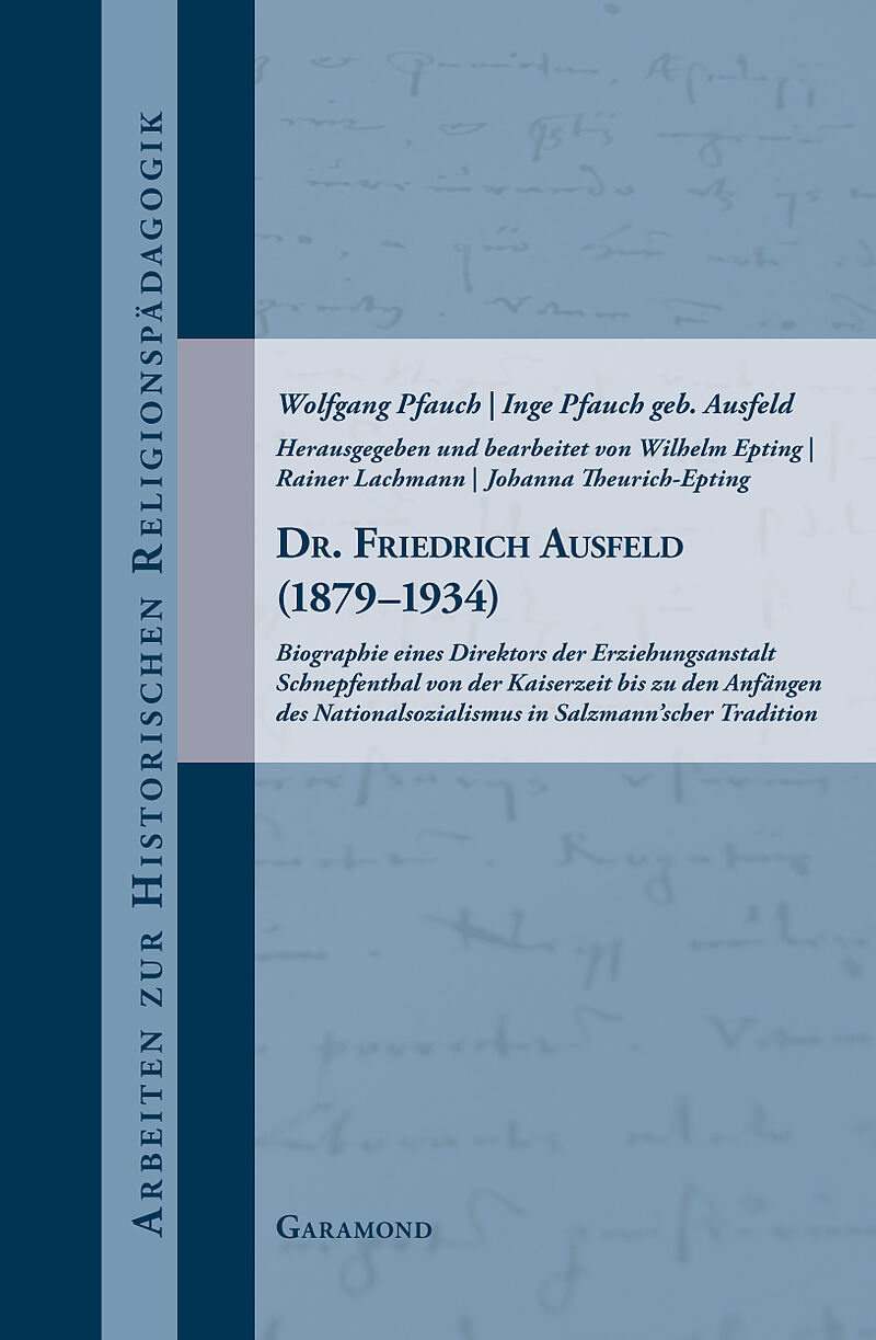 Dr. Friedrich Ausfeld (18791934)
