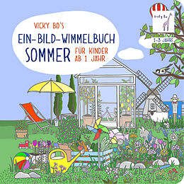 Pappband Ein-Bild-Wimmelbuch Sommer ab 1 Jahr von Vicky Bo