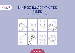 Geheftet Kinderzimmer Poster - Tiere von Alexandra Schönfeld