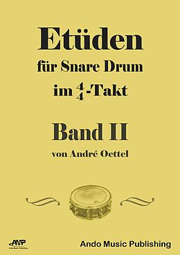 E-Book (pdf) Etüden für Snare-Drum im 4/4-Takt - Band 2 von André Oettel