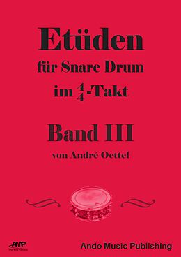 E-Book (pdf) Etüden für Snare Drum im 4/4-Takt - Band 3 von André Oettel