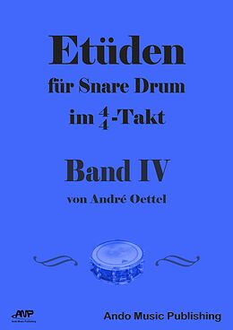 E-Book (pdf) Etüden für Snare-Drum im 4/4-Takt - Band 4 von André Oettel
