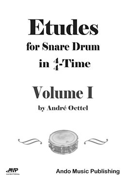 eBook (pdf) Etudes for Snare Drum in 4-4-Time - Volume 1 de André Oettel