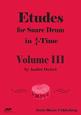 eBook (pdf) Etudes for Snare Drum in 4/4-Time - Volume 3 de André Oettel