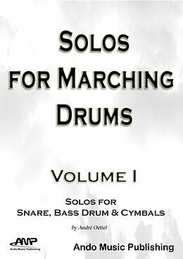eBook (pdf) Solos for Marching Drums - Volume 1 de André Oettel