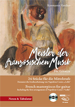 Audio-CDs Meister der französischen Musik für Gitarre von Konstantin Vassiliev