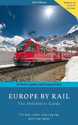 Couverture cartonnée Europe by rail de Nicky Gardner, Susanne Kries