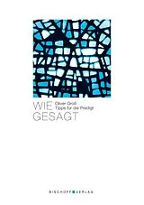 E-Book (epub) Wie gesagt von Oliver Groß