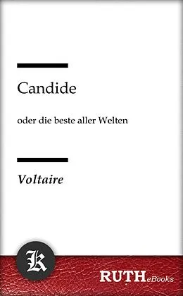 E-Book (epub) Candide von Voltaire