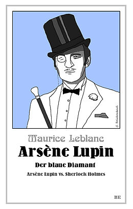 Kartonierter Einband Arsène Lupin - Der blaue Diamant von Maurice Leblanc