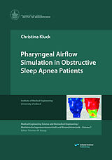 Couverture cartonnée Pharyngeal Airflow Simulation in Obstructive Sleep Apnea Patients de Christina Kluck