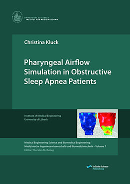 Couverture cartonnée Pharyngeal Airflow Simulation in Obstructive Sleep Apnea Patients de Christina Kluck