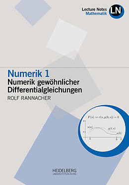 Kartonierter Einband Numerik 1 von Rolf Rannacher