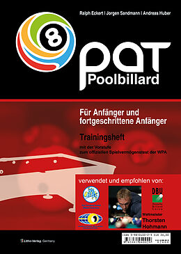 E-Book (pdf) PAT Pool Billard Trainingsheft Level 3 von Ralph Eckert, Jorgen Sandmann, Andreas Huber
