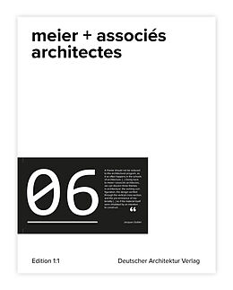 Fester Einband meier + associés architectes von Philippe Meier, Ariane Poncet