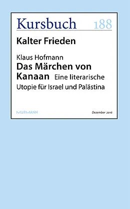 E-Book (epub) Das Märchen von Kanaan von Klaus Hofmann