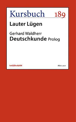 E-Book (epub) Deutschkunde von Gerhard Waldherr