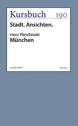 E-Book (epub) München von Hans Pleschinski