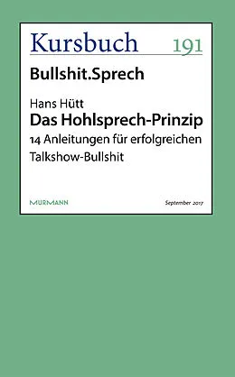 E-Book (epub) Das Hohlsprech-Prinzip von Hans Hütt