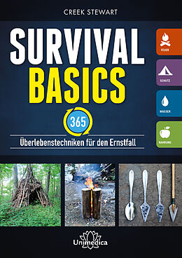 Kartonierter Einband Survival Basics von Creek Stewart