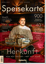 Kartonierter Einband tipBerlin Speisekarte 2025 von 