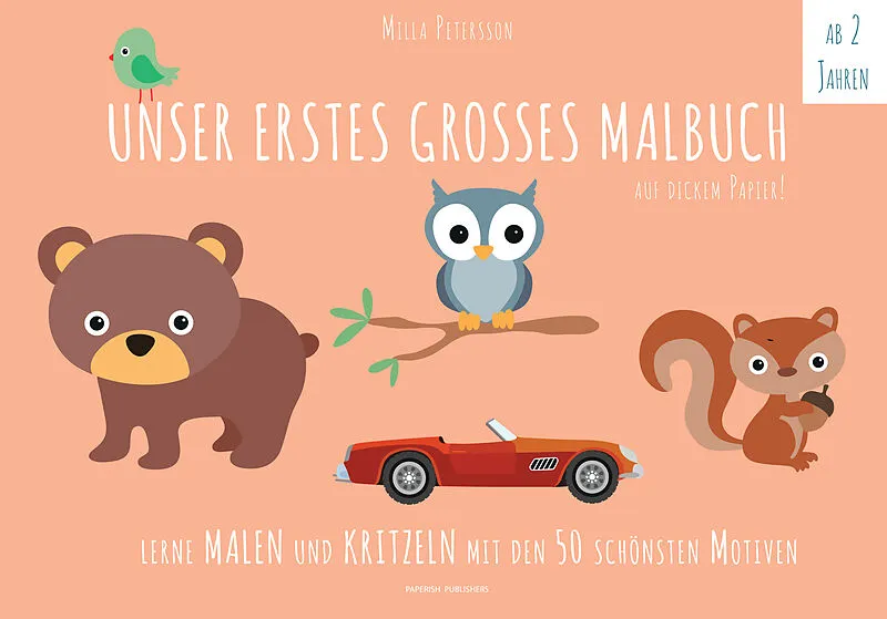 UNSER ERSTES GROSSES MALBUCH