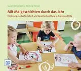 Kartonierter Einband Mit Malgeschichten durch das Jahr von Susanne Oestreicher, Stefanie Frenzel