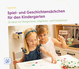Kartonierter Einband Spiel- und Geschichtensäckchen für den Kindergarten von Tatja Deck