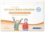 Kartonierter Einband Ich kann Sätze schreiben Teil 2 - Schülerarbeitsheft für die 2. Klasse von Katrin Langhans