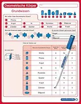 Kartonierter Einband (Kt) Geometrische Körper - Grundwissen - wiederbeschreibbare Lerntafel mit Stift von Katrin Langhans