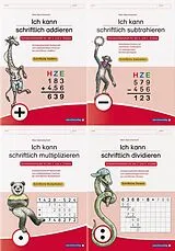 Kartonierter Einband (Kt) Ich kann schriftlich addieren, subtrahieren, multiplizieren und dividieren im Set von Katrin Langhans