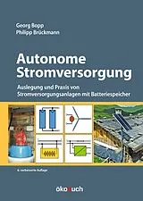 Fester Einband Autonome Stromversorgung von Philipp Brückmann, Georg Bopp