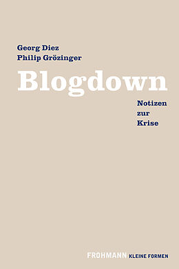 Fester Einband Blogdown von Georg Diez