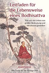 Kartonierter Einband Leitfaden für die Lebensweise eines Bodhisattva von Shantideva