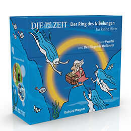 Audio CD (CD/SACD) Box Der Ring des Nibelungen für kleine Hörer, sowie Parsifal und Der fliegende Holländer (Die ZEIT-Edition) von Richard Wagner