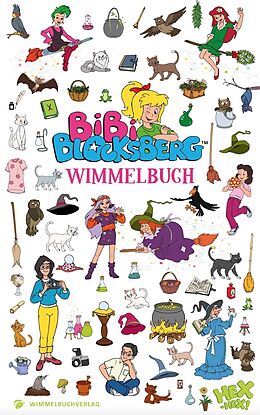 Pappband Bibi Blocksberg Wimmelbuch von 