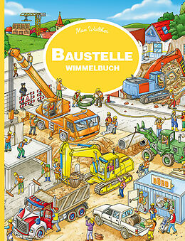 Fester Einband Baustelle Wimmelbuch von Max Walther