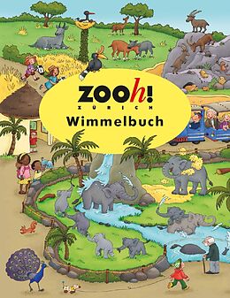 Couverture cartonnée Zoo Zürich Wimmelbuch de Carolin Görtler
