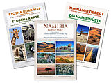 Geheftet Das komplette Kartenset NAMIBIA (3-teilig) von Claudia Du Plessis, Wynand Du Plessis