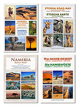 Geheftet Das komplette Kartenset NAMIBIA Plus (4-teilig) von Claudia Du Plessis, Wynand Du Plessis