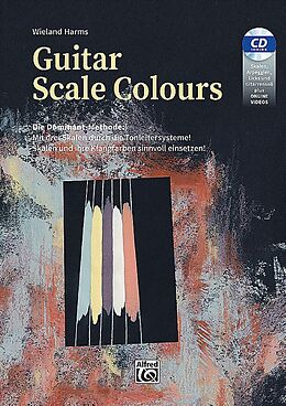 Kartonierter Einband Guitar Scale Colours von Wieland Harms