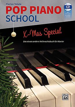 Kartonierter Einband Pop Piano School  X-MAS SPECIAL von Florian Tekale