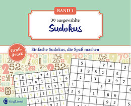 Kartonierter Einband Einfache Sudoku für Senioren, die Spaß machen. Rätsel-Spaß, Beschäftigung und Gedächtnistraining für Senioren. Auch mit Demenz. Großdruck. von Linus Paul