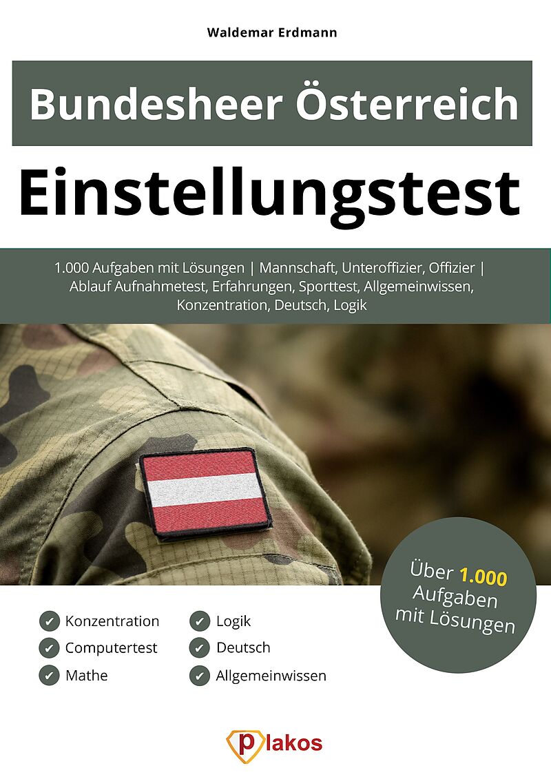 Einstellungstest Bundesheer Osterreich Waldemar Erdmann Buch Kaufen Ex Libris